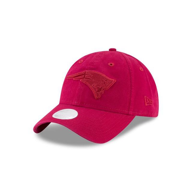 NFL New England Patriots Womens Core Classic Tonal 9Twenty Adjustable (FMF7306) - Red New Era Caps